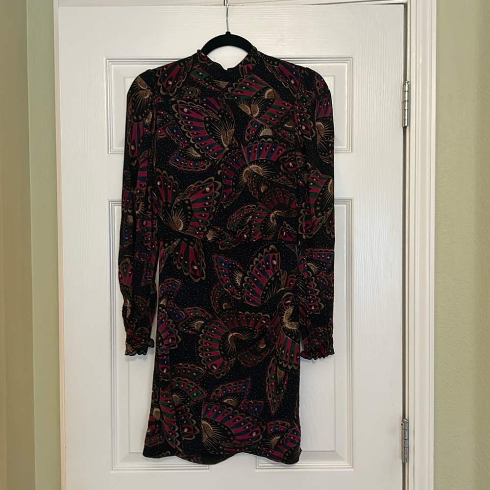 Farm Rio Butterfly Sky Mini Dress - Picture 2 of 14